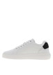 Thumbnail Tennis Malmo en cuir blanches avec semelle à talon plat et à lacets - Image 2