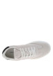 Thumbnail Tennis Rome en cuir nubuck beiges avec logos de la marque embossés - Image 4