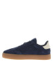 Thumbnail Tennis Rome en cuir nubuck bleu marine avec logos de la marque embossés - Image 2