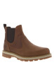 Thumbnail Boots camel pourvues de soufflets élastiqués et du logo de la marque - Image 3