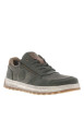 Thumbnail Sneakers kaki avec double fermeture et patch de la marque sur la languette - Image 3