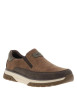 Thumbnail Mocassins cognac avec semelle à talon plat et soufflets élastiqués - Image 3