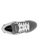 Thumbnail Baskets skate grises avec semelle à talon plat et à lacets contrastés - Image 4