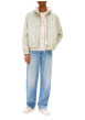 Thumbnail Blouson tilleul uni avec une coupe droite et deux poches latérales - Image 3