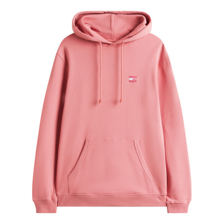 Sweat en coton rose uni avec une coupe droite...