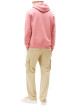Thumbnail Sweat en coton rose uni avec une coupe droite et un col à capuche - Image 3