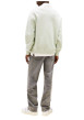 Thumbnail T-shirt en coton tilleul uni avec une coupe droite et un col rond - Image 3