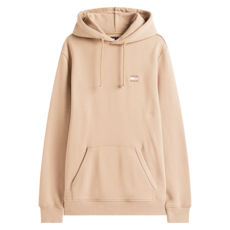 Sweat en coton taupe uni avec une coupe droite...