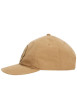 Thumbnail Casquette 6 pans en coton beige unie avec écusson iconique brodé - Image 2