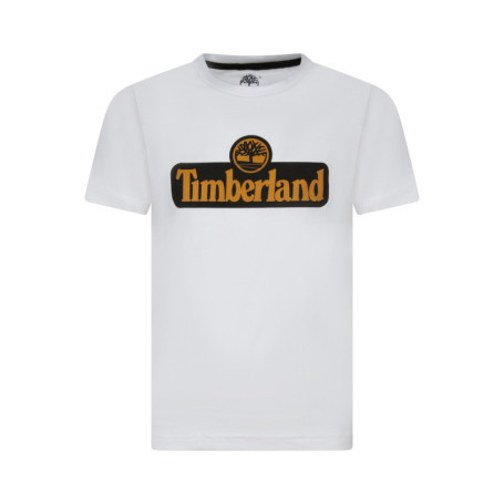 T-shirt en coton blanc uni avec une coupe...