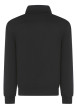 Thumbnail Sweat zippé en coton mélangé noir uni avec une coupe droite et un col montant - Image 2