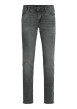 Thumbnail Jean Glenn en coton anthracite avec une coupe slim et des passants pour ceinture