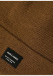 Thumbnail Bonnet camel en maille fine avec un patch noir sur le revers - Image 2