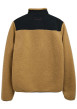 Thumbnail Veste zippée camel bi-matière avec un col montant et des poches - Image 2
