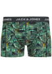 Thumbnail Lot de 2 boxers classiques noirs et verts avec un imprimé floral - Image 2