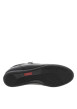 Thumbnail Baskets running en cuir noires avec semelle à talon plat et glissière - Image 5