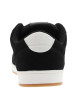 Thumbnail Tennis en cuir noires avec semelle à talon plat et lacets contrastés - Image 6