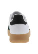 Thumbnail Tennis en cuir blanches avec semelle à talon plat et à lacets - Image 6