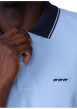 Thumbnail Polo en coton biologique ciel uni avec un col boutonné et une coupe droite - Image 3