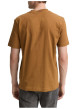 Thumbnail T-shirt en coton camel avec un imprimé fantaisie et un col rond - Image 4
