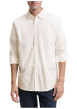 Thumbnail Chemise blanche en coton pourvu d'un col à rabats et d'un motif à pois - Image 2
