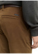 Thumbnail Pantalon Chino Soft en coton camel avec fermeture à glissière - Image 4