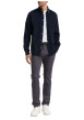 Thumbnail Pantalon Chino Soft en coton gris avec fermeture à glissière - Image 5