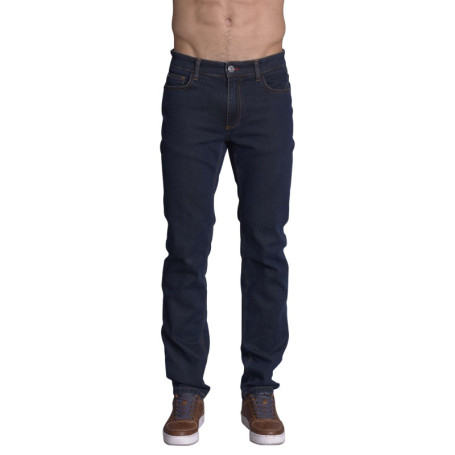 Jean en coton indigo avec des passants pour...