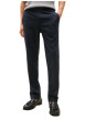 Thumbnail Pantalon Chino Denton en coton marine coupe regular avec des poches plaquées - Image 3