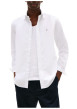 Thumbnail Chemise blanche fantaisie à coupe droite avec un col à rabats - Image 2