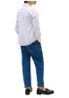 Thumbnail Chemise en coton blanche coupe droite ornée d'un motif fantaisie - Image 3