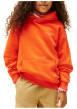 Thumbnail Sweat en coton orange avec un col à capuche et des manches longues - Image 2
