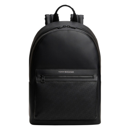 Sac à dos noir avec sangles réglables et...