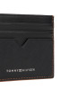 Thumbnail Porte-cartes en cuir noir uni avec multiples rangements - Image 4