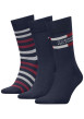 Thumbnail Lot de 3 paires de chaussettes marine fantaisie coupe haute