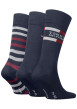 Thumbnail Lot de 3 paires de chaussettes marine fantaisie coupe haute - Image 2
