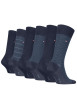 Thumbnail Lot de 6 paires de chaussettes marine fantaisie coupe haute - Image 2
