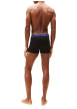 Thumbnail Lot de 3 boxers classiques en coton noirs avec taille élastiquée - Image 4