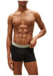 Thumbnail Lot de 3 boxers classiques en coton noirs avec taille élastiquée - Image 2