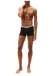 Thumbnail Lot de 3 boxers classiques en coton noirs avec taille élastiquée - Image 6
