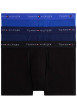 Thumbnail Lot de 3 boxers classiques en coton multicolores avec taille élastiquée