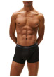 Thumbnail Lot de 3 boxers classiques en coton multicolores avec taille élastiquée - Image 2