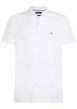 Thumbnail Polo en coton blanc avec un col à rabats et des manches courtes