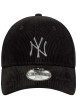 Thumbnail Casquette 9Forty® en coton noire strapback aspect velours côtelé - Image 3