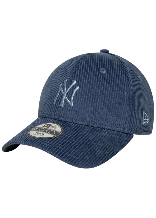 Casquette 9Forty® en coton bleue strapback aspect velours côtelé