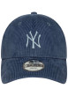 Thumbnail Casquette 9Forty® en coton bleue strapback aspect velours côtelé - Image 3