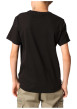 Thumbnail T-shirt en coton noir imprimé avec un col rond et des manches courtes - Image 2