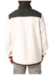 Thumbnail Blouson bi-matière écru et anthracite pourvu de poches plaquées - Image 2