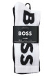 Thumbnail Lot de 3 paires de chaussettes coupe haute en coton multicolores unies - Image 2
