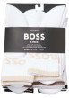 Thumbnail Lot de 6 paires de chaussettes en coton blanches unies à coupe haute - Image 3